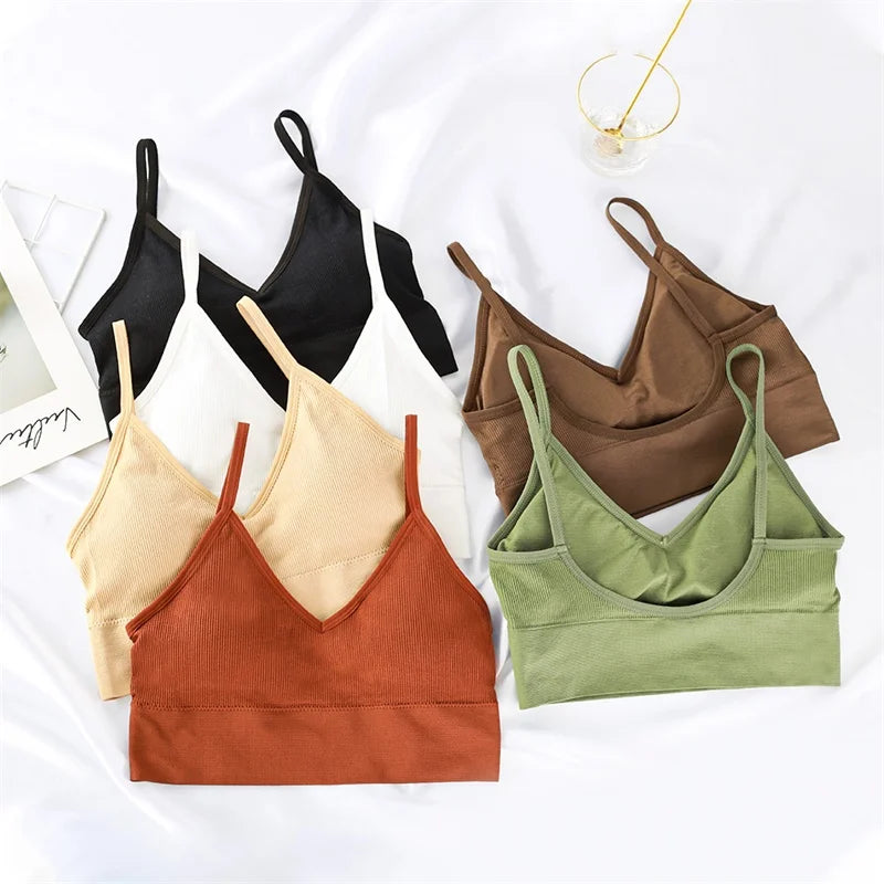 Bras for Women Sexy Seamless Bra U Type Backless Push Up Bralette Brassiere Femme Sports Underwear Women’s Lingerie