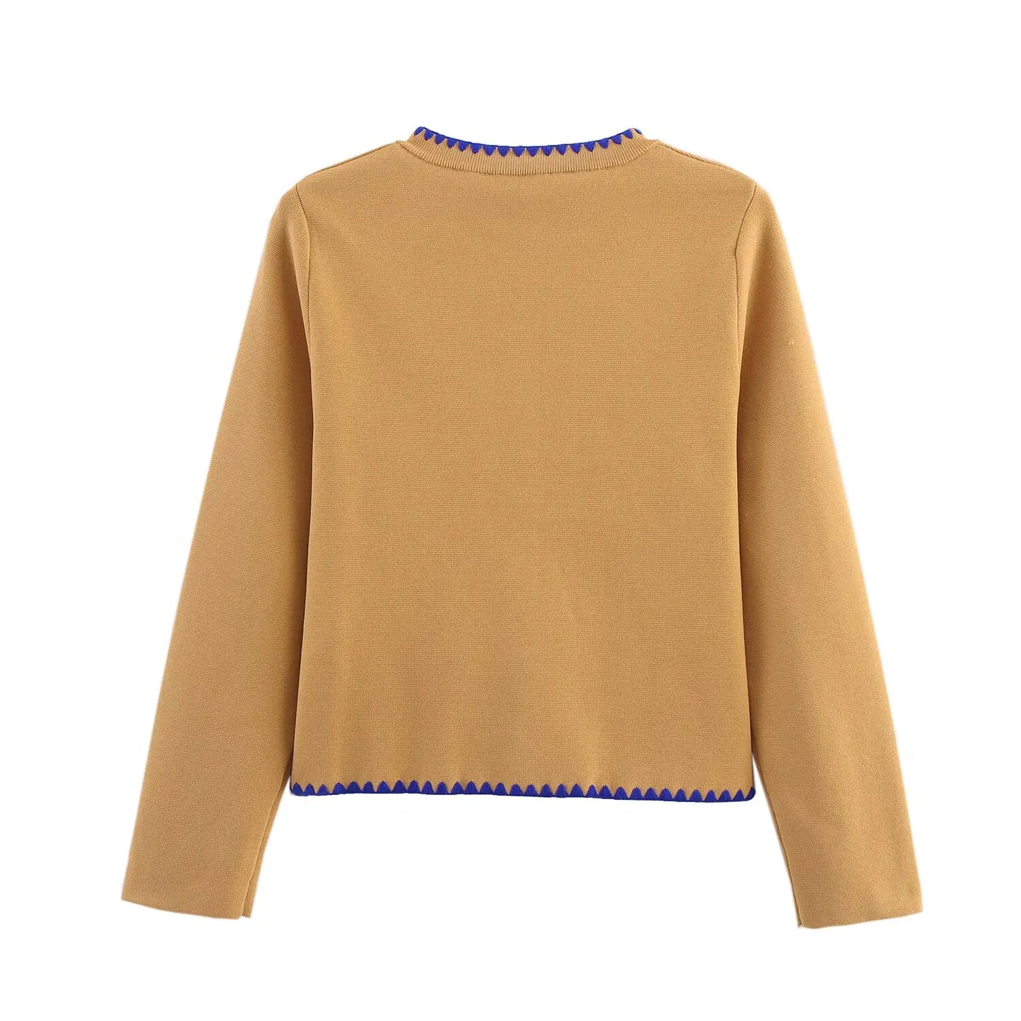 Sweater Jacket Autumn Women's 2025 New Embroidery Elegant Slim Long Sleeve Women Sweater Cardigan Chic Young Joker Knit Sweater