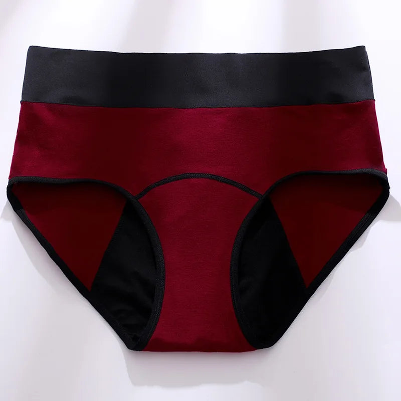 Women's menstrual panties physiological underpants triangular pants aunt mid rise  Leak Proof physiological panties