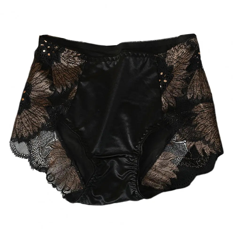 Women Seamless Panties Comfortable Seamless Panty for Women Elegant Lace Embroidered Women's Panties with Soft for Ladies
