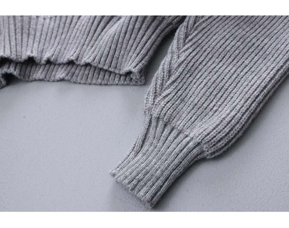 Women's Sweaters Fall/winter 2025 New In Deep V Lapel Pullover Sweater Camisole Two-piece Set Sweater Set Office Lady Jumpers