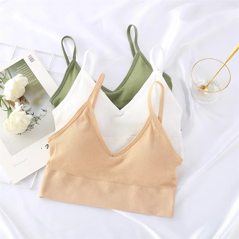 Bras for Women Sexy Seamless Bra U Type Backless Push Up Bralette Brassiere Femme Sports Underwear Women’s Lingerie