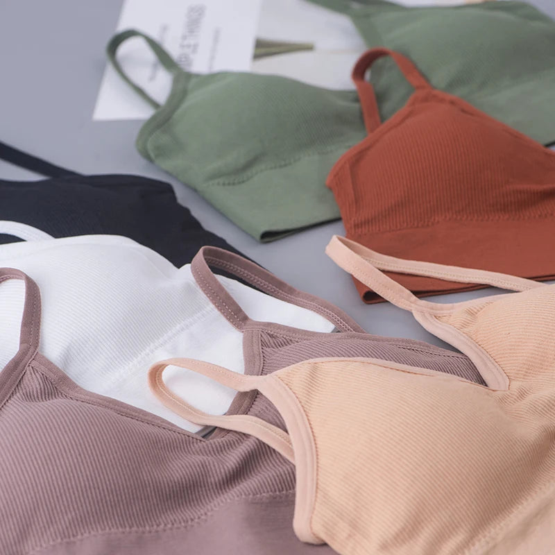 Bras for Women Sexy Seamless Bra U Type Backless Push Up Bralette Brassiere Femme Sports Underwear Women’s Lingerie