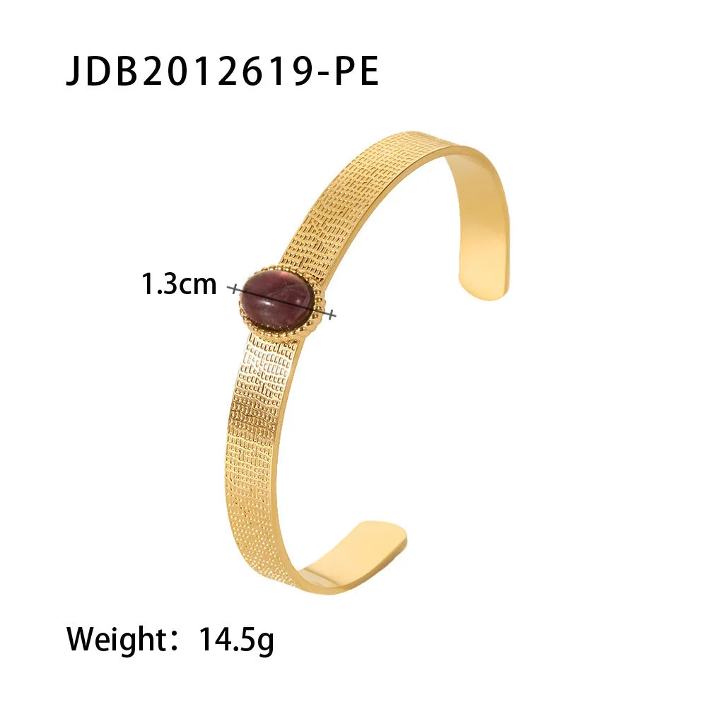Fashion Punk Cuff Bangles For Women Dainty Zircon Inlaid Bohemia Indian Bracelets & Bangles Women's Female Cute Ladies Jewelry