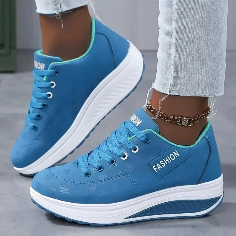 Shoes for Women Sneakers Casual Sports Shoes Comfortable Wedge Woman Sneakers Non Slip Slippers Casual Swinging Shoe Woman Shoes