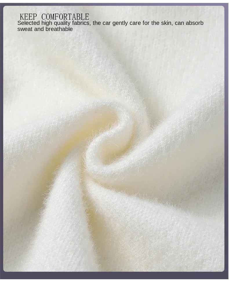 Sweater Men's Autumn/winter Crewneck Bottom Knit Men's Soft Waxy Thermal Top Men's Sweater Jumper Comfortable Stylish