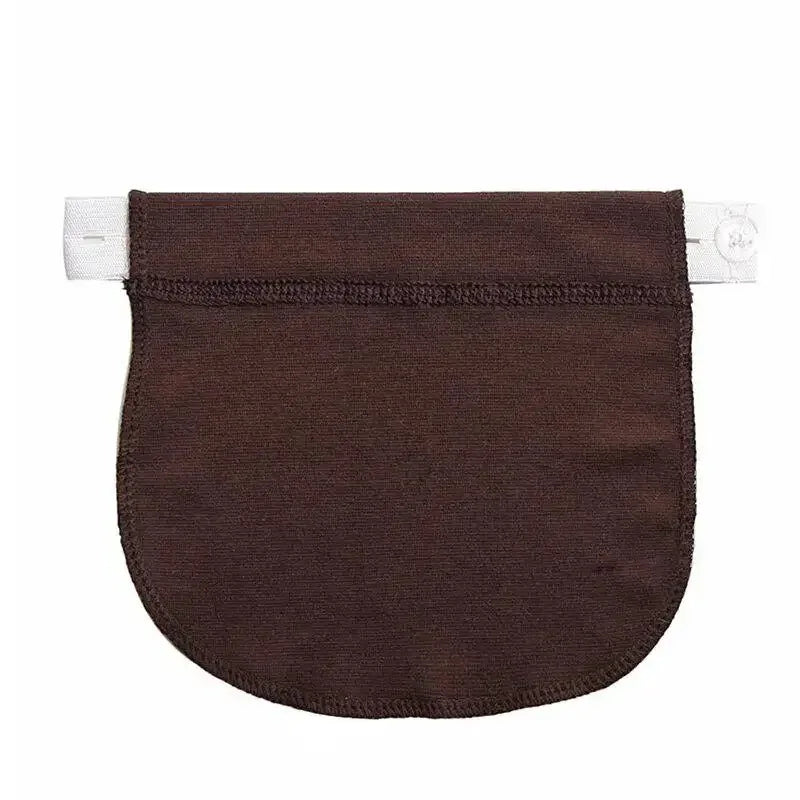 Maternity Pregnancy Waistband Belt Soft Adjustable Elastic Pants Lengthening Waist Extenders Button Mother Loose