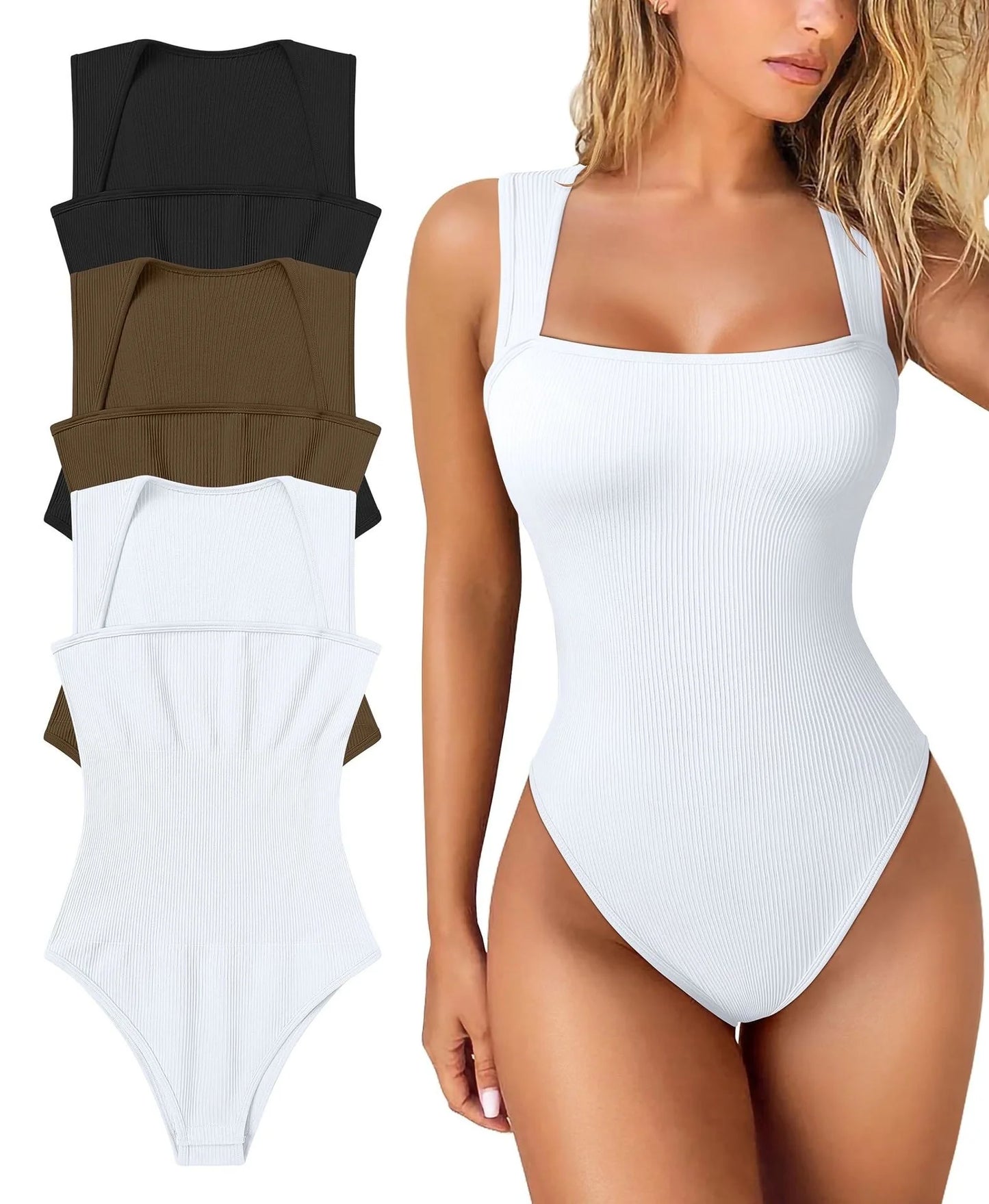 Women's Sexy Sleeveless Jumpsuit With Slimming High Elasticity Abdominal Compression Hip Lifting Slim Fit Jumpsuit Bodysuit
