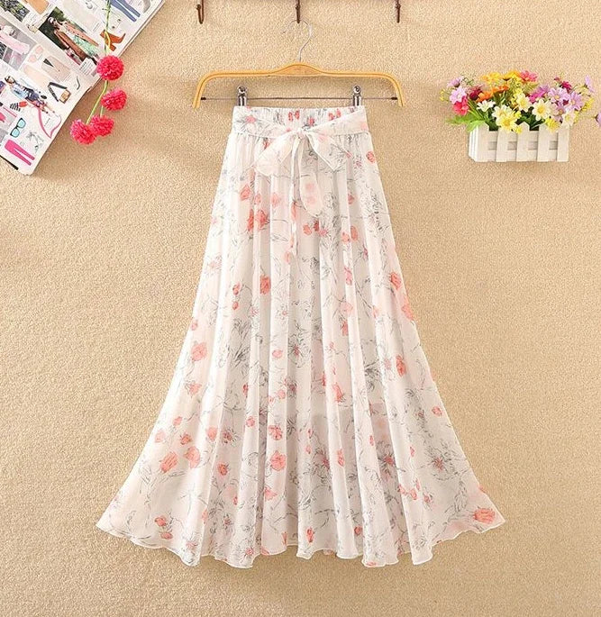 Skirts for Women Summer 2025 A Line High Waist Woman Skirt Casual Trend Modest Vintage Cheap Quality Korean Fashion Style Y2k V