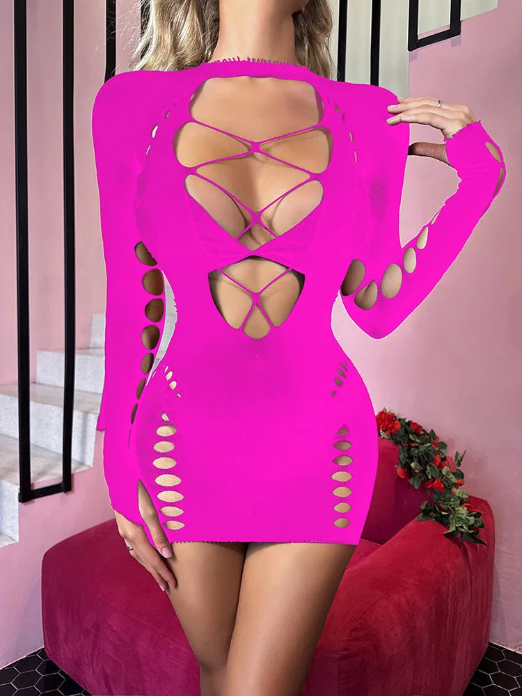 Sex Bodysuits Women Transparent Bodystocking for Sex Bold Body Suit Open Bra Outfits Erotic Costumes Sexy Fishnet Lingerie