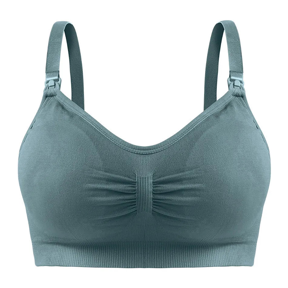 Maternity Underwear without Underwire Nursing Bra Pregnancy Clothing Anti Sagging Breastfeeding Women Breathable lactancia Bras