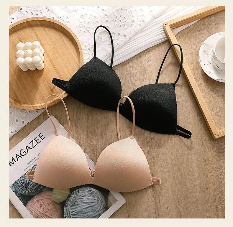 Fashion Women's Bra for Woman Push-up Bras Lingerie Sexy Underwear Set Sports Seamless Clothing Ladies Summer Unwired Intimates