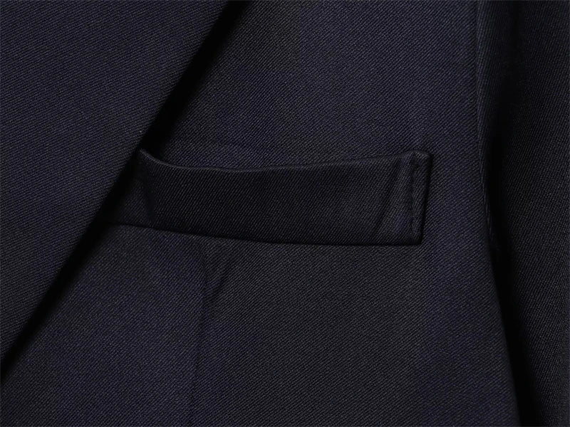 Women's Blazer 2025 New Fashion Autumn Winter Loose Straight Button Jacket for Women Casual Chic Ladies Blazer