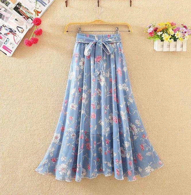 Skirts for Women Summer 2025 A Line High Waist Woman Skirt Casual Trend Modest Vintage Cheap Quality Korean Fashion Style Y2k V