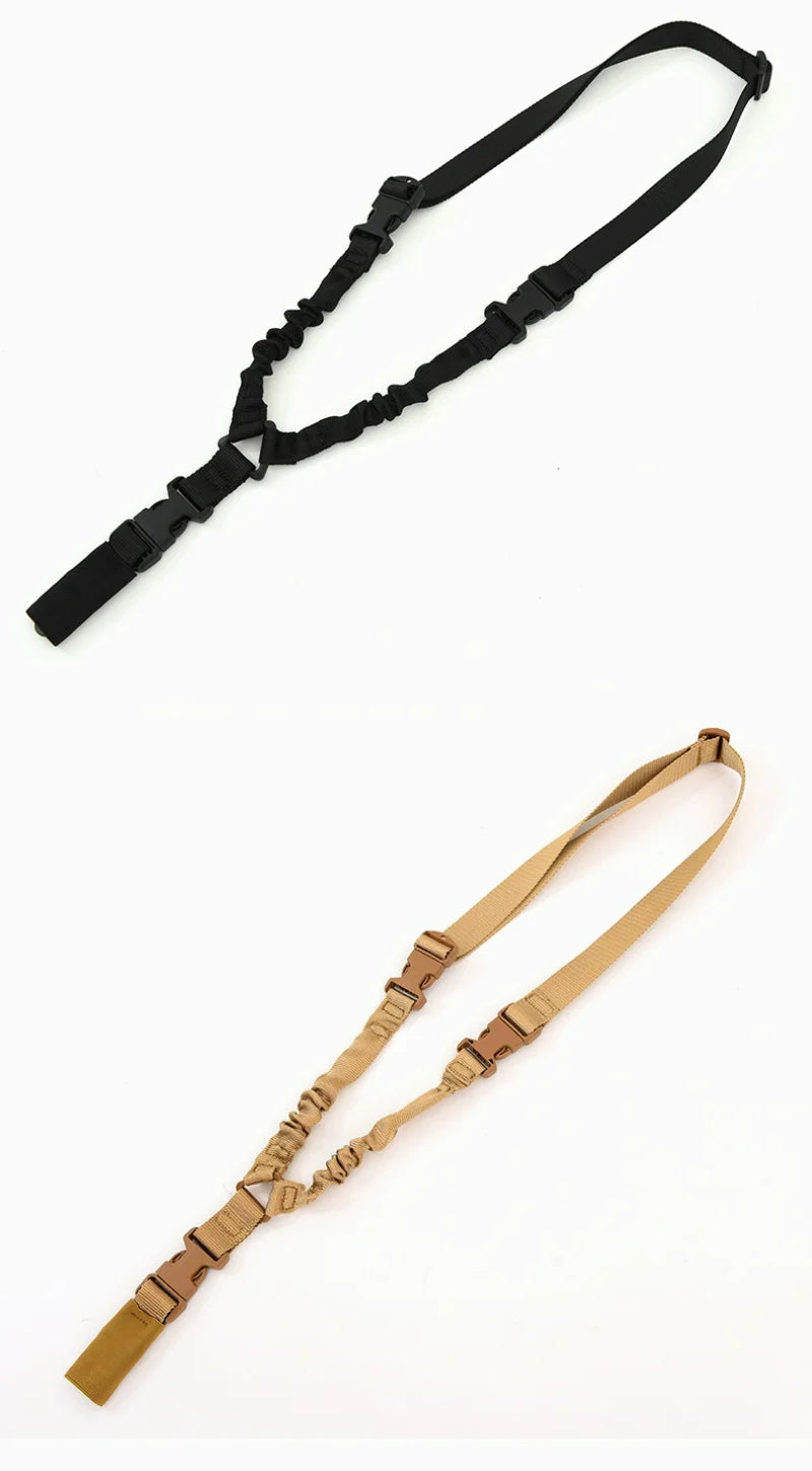 Belt Gear Single Point  Sling Shoulder Strap Rope Belt with Metal Buckle Accessories