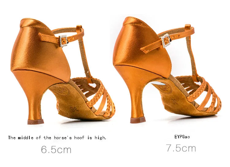 BD Dance Professional Latin Dance Shoes Ballroom Girls Kids for Dancing Elegant Heeled Sandals Women Sport Sneaker Luxury Brands