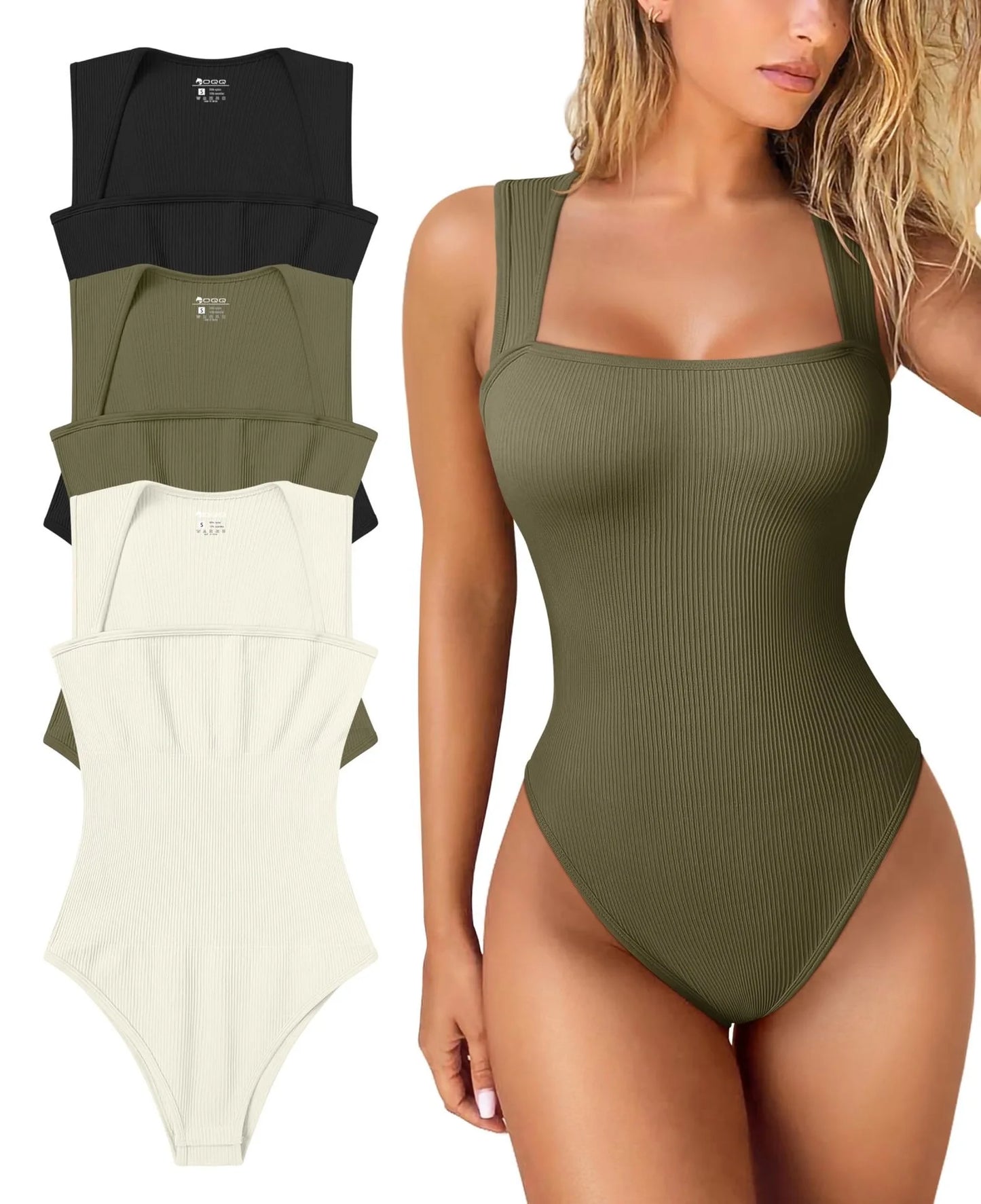 Women's Sexy Sleeveless Jumpsuit With Slimming High Elasticity Abdominal Compression Hip Lifting Slim Fit Jumpsuit Bodysuit
