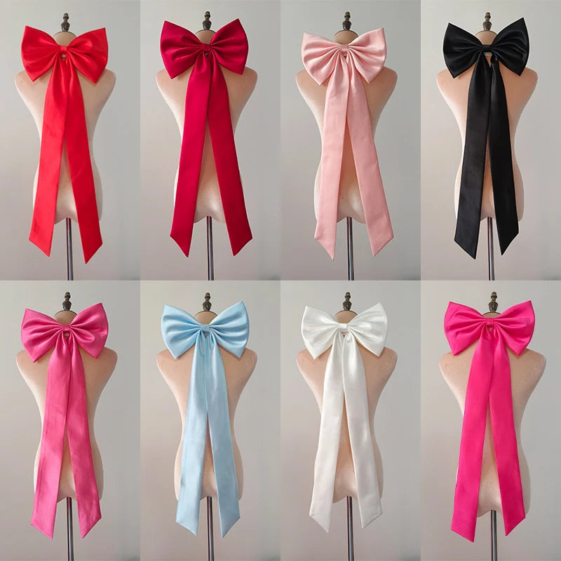 1PC Bride Wedding Bow with Pin Bride Gown Matching Accessorie Detachable Bowknot DIY Handmade Bowknot Dress Accessories