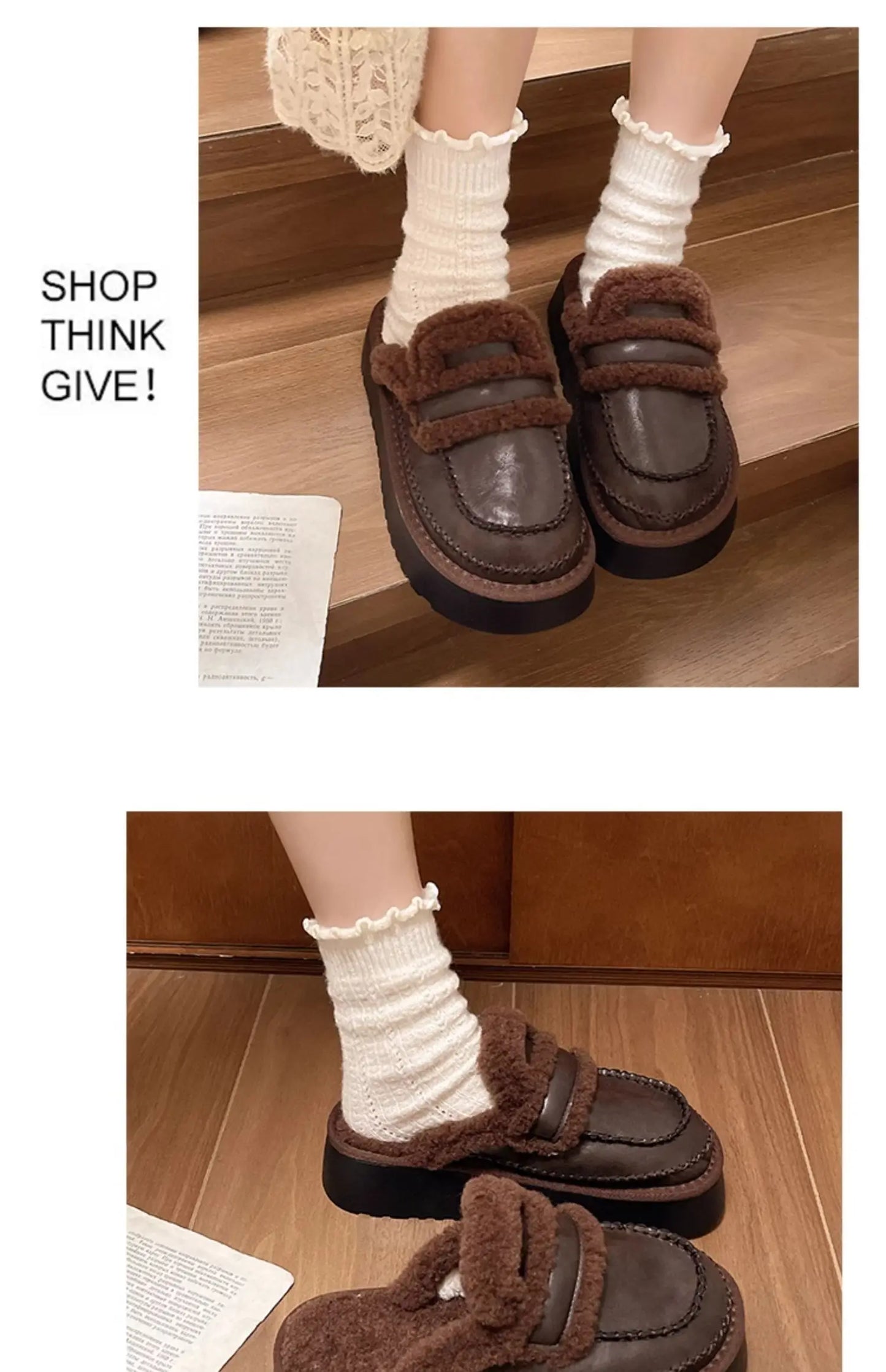Shoes Loafers Ladies' Slippers Luxury Slides Winter Footwear Cover Toe Slipers Women Platform Designer 2024 House Slippers Platf