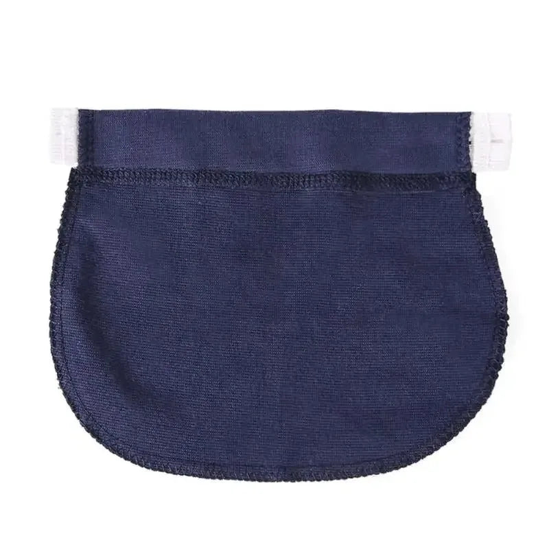 Maternity Pregnancy Waistband Belt Soft Adjustable Elastic Pants Lengthening Waist Extenders Button Mother Loose