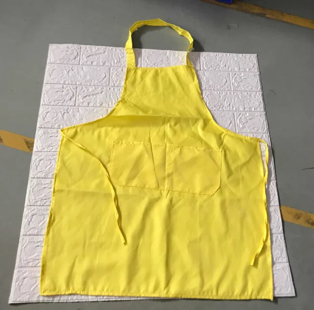 Fashion Multi-colored Apron Women Men Kitchen Cooking Chef Cleaning Restaurant Waitress Apron Wholesale Household Supplies