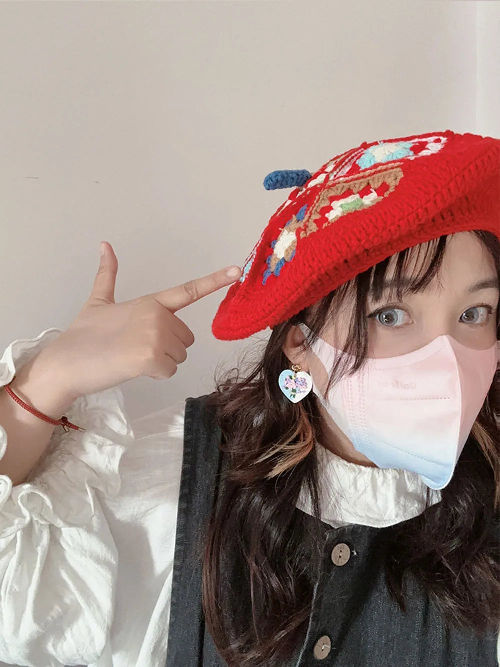 Crochet hat hats for women berets winter hats woman vintage beret hat women luxury woman hat new in hat Ladies hat mushroom hat