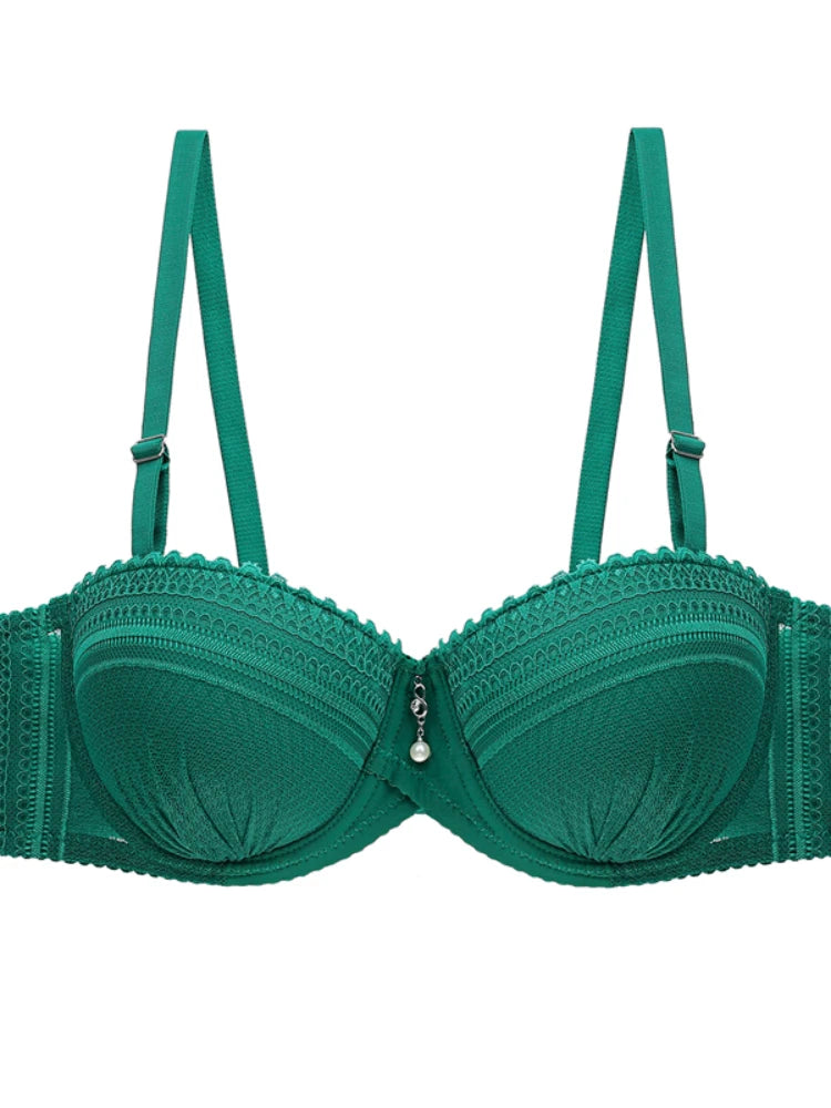 New 2022 Bras for Women Half Cup Push Up Bra Sexy Lace Underwear Women 80 85 90 95BC Female Push Up Bra Brasieres Lingerie