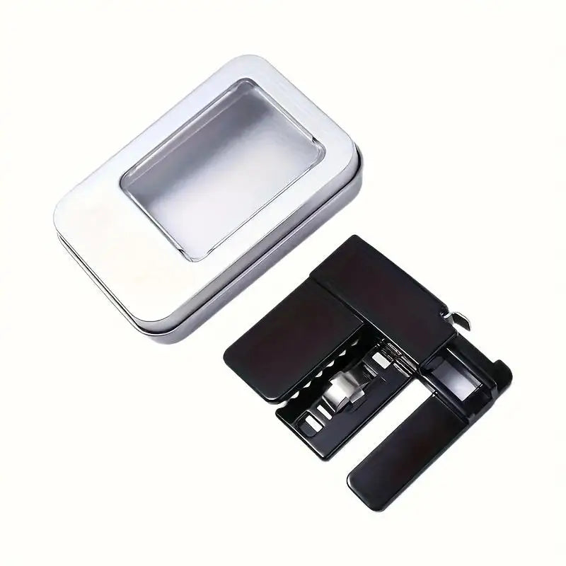Trouser Waist Folding Belt Buckle Adjustable Waist Shrink Clip Waistline Adjustment Buckle Lightweight Metal Waistband Belt Clip