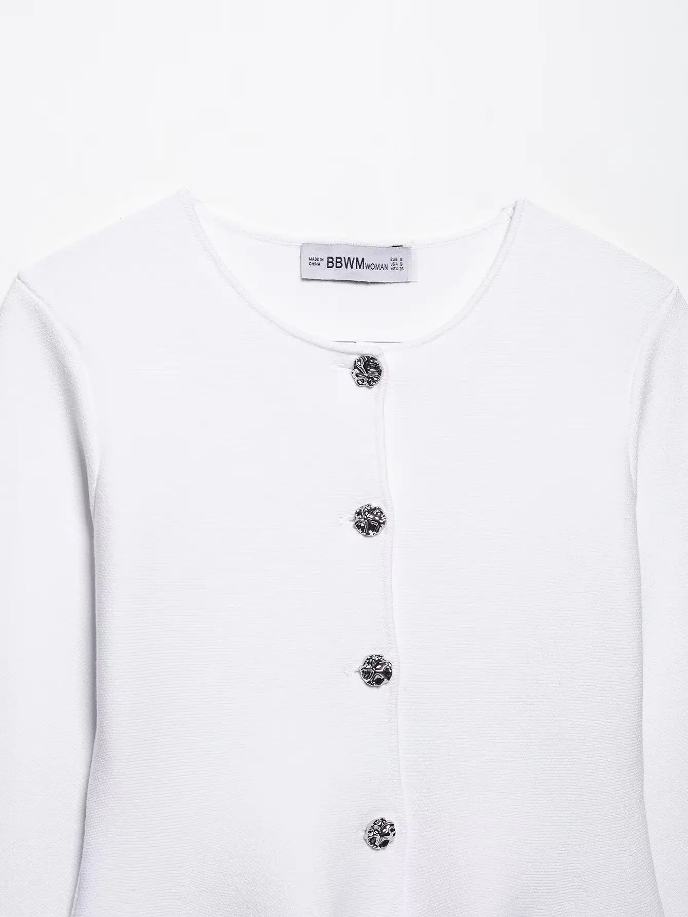 Women's Fashion Elegant Skirt Suit Round Neck Long Sleeve Knitted Sweater Top Elastic Waist Mini Skirt Female Spring Summer New