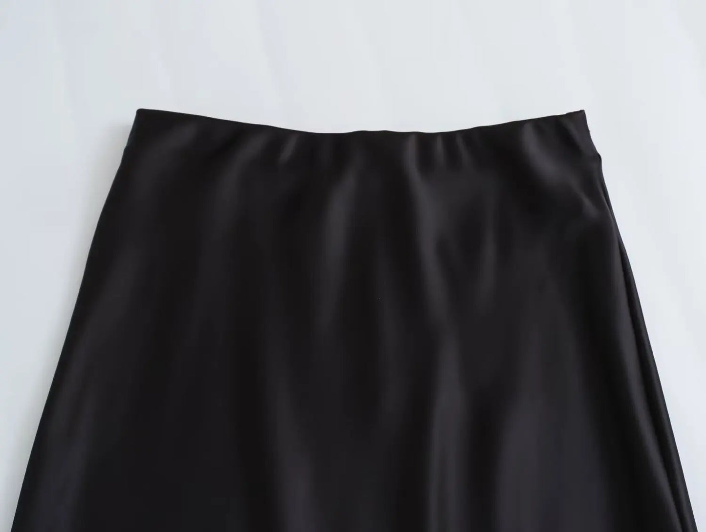 Satin Skirt Woman High Waist Elegant Long Skirts For Women Fashion Summer Midi Skirt Office Women's Skirts