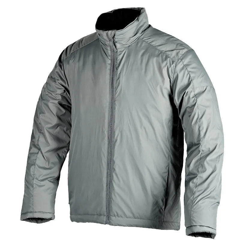 Winter Outdoor Jackets Men Parkas Warm Lightweight Tactics Causal Jacket Heat Reflective Windproof Hiking Coat Windbreaker