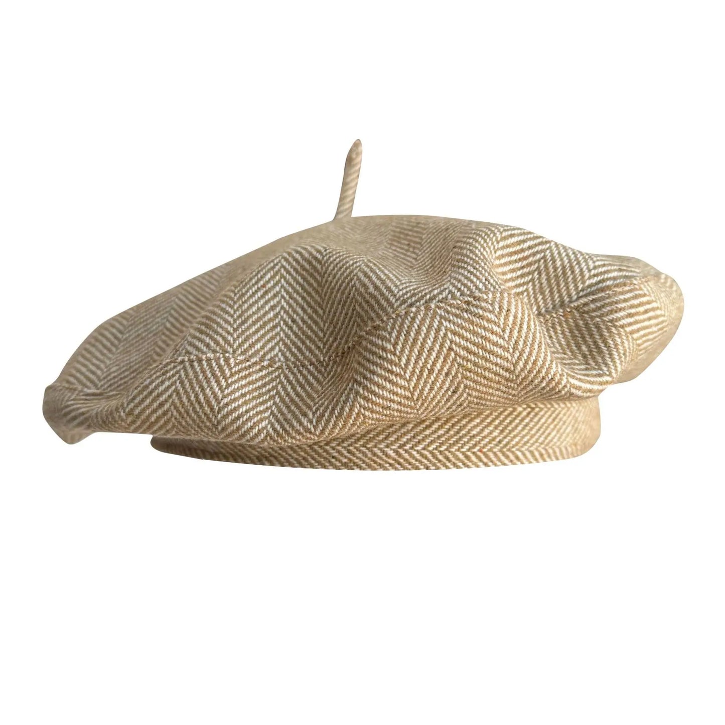 New Berets for Women in Autumn Winter British Inspired Checkered Design UFO shaped Face Slimming Retro Elegant Painter Hats