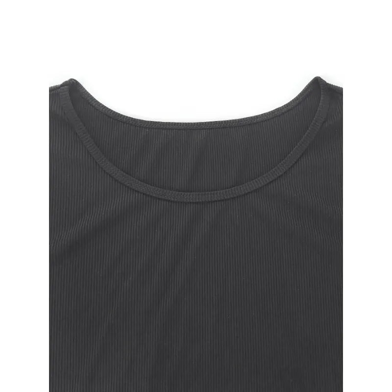 Plus Size Women's Sports Bodysuit round Neck Slimming Suit High Elasticity Tight Waist Short Sleeve Sexy Contouring Underwear