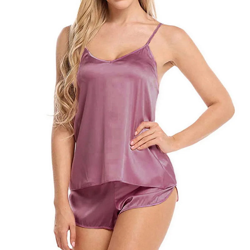 Women's Pajamas Sleepwear Home Clothes Wear for Women Sleep Nightwear Sexy Lingerie 2021 Nightie with Shorts Underwear Nightgown
