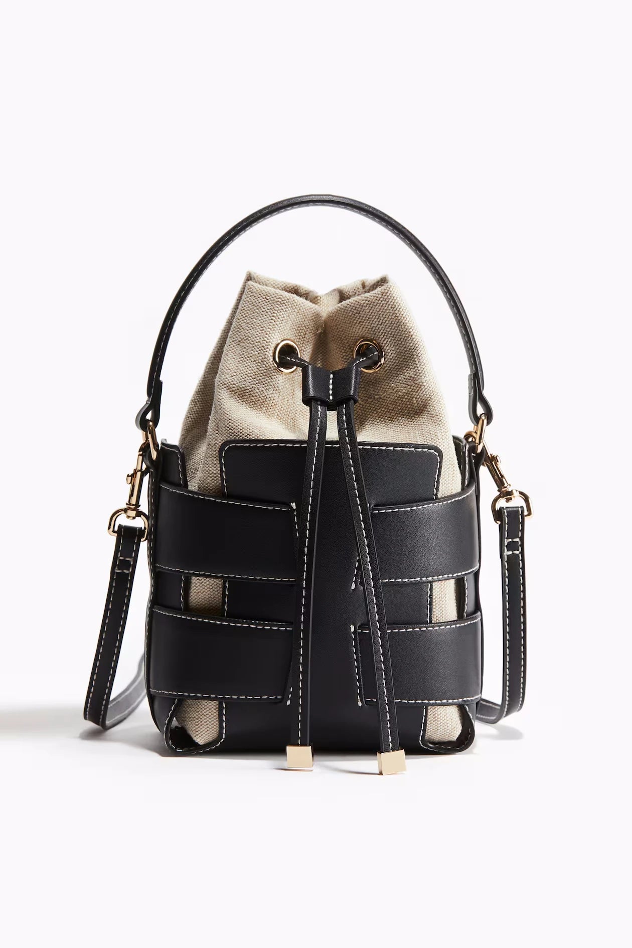 Fashionable Crossbody Bucket Bag, Luxury Design Hollow Out Handbags, Women's Leisure Outdoor Small Shoulder Handbags
