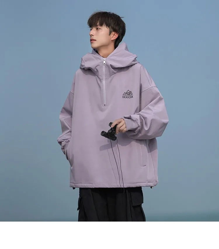 Winter Ski Jackets Men Women Outdoor Thickened Warm Snowboard Jacket Waterproof Windproof Breathable Couple Hooded Skiing Coat
