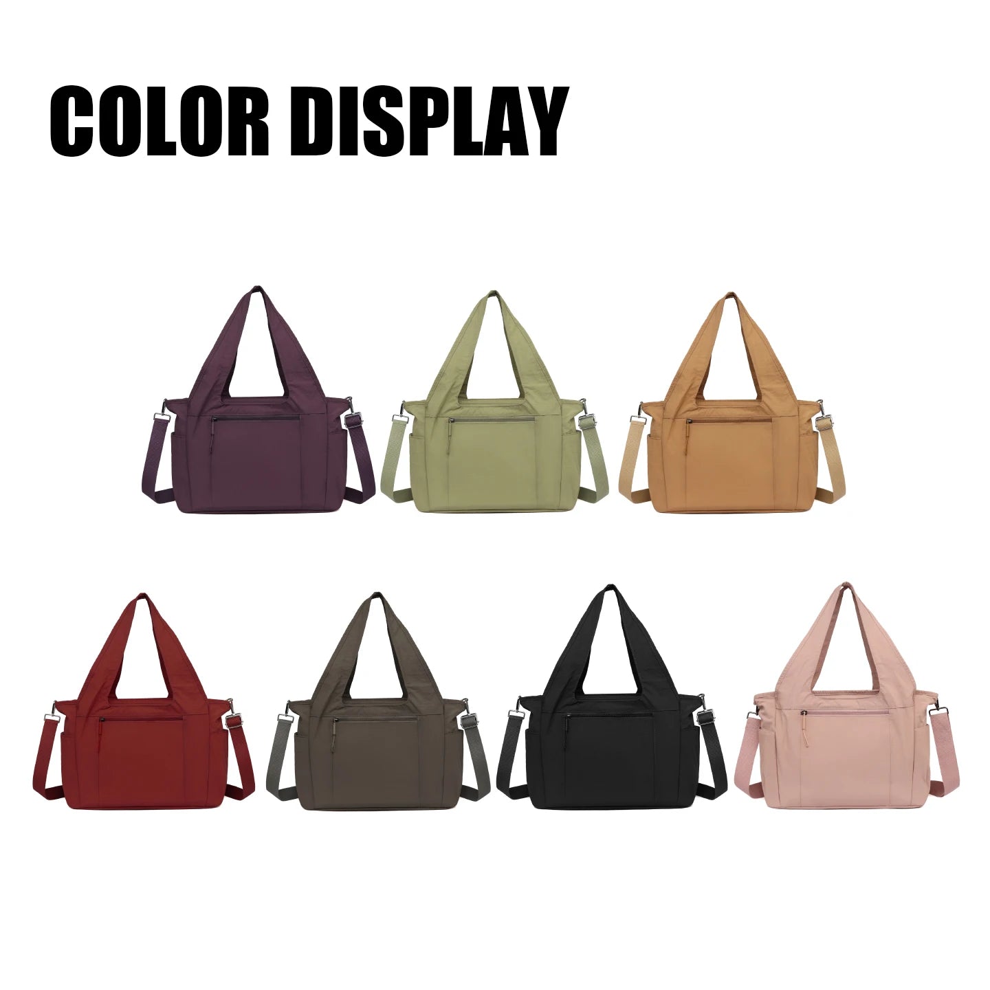 High-end logo canvas handbags, large-capacity handbags, commuter shoulder bags, college students' class schoolbags,exclusive di