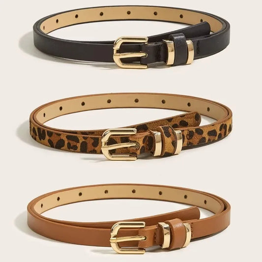 Belts for Women Designer Belts Fashion Belts for Lady Black Waist Belt Ladies Belt Strap for Dresses Belt Female Pu Leather CY06