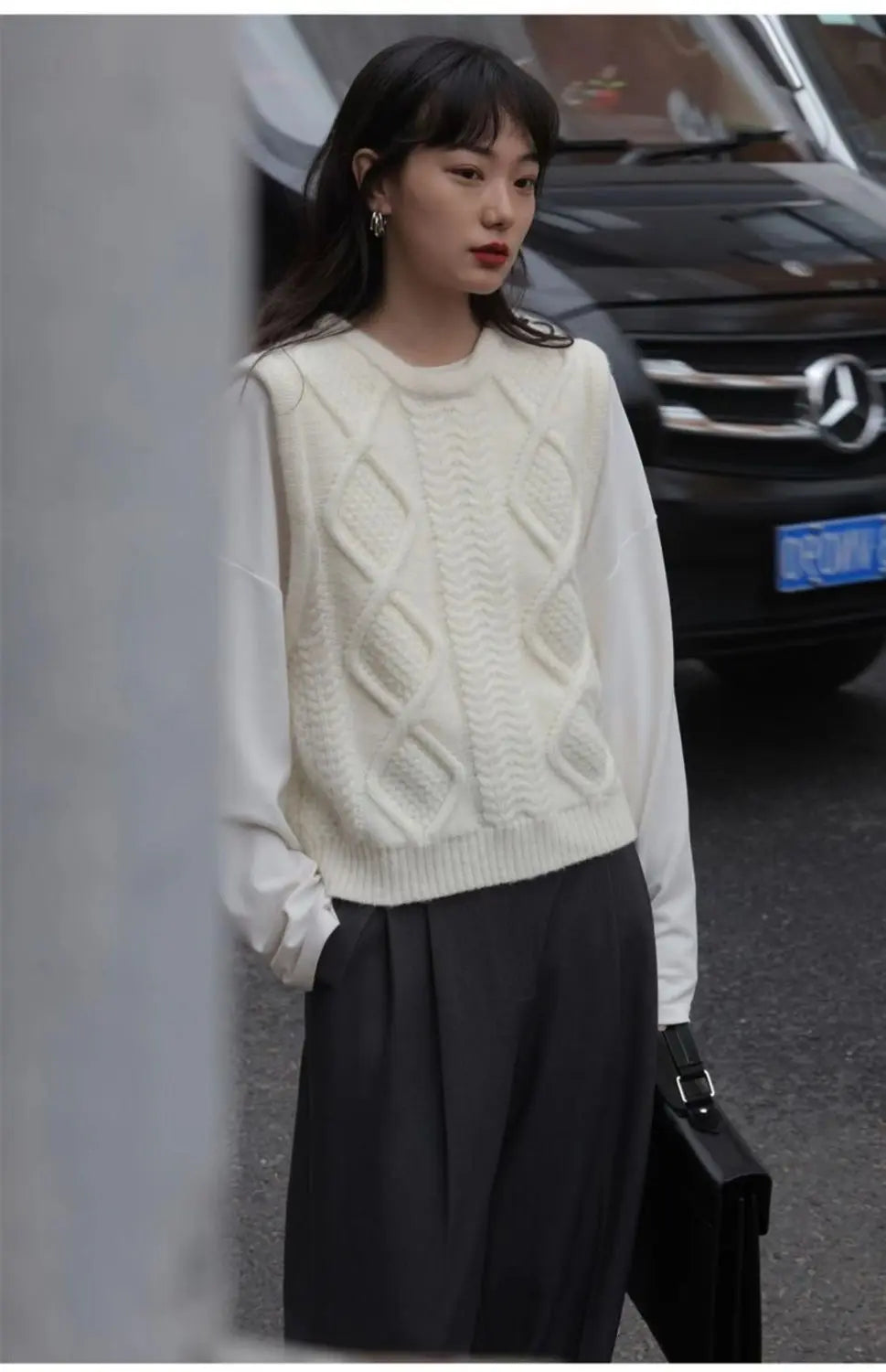 Sweater Vests Women Pure Design Basic Simple Tender All-match Leisure Autumn Ulzzang Students Fashion Knitwear Retro Streetwear
