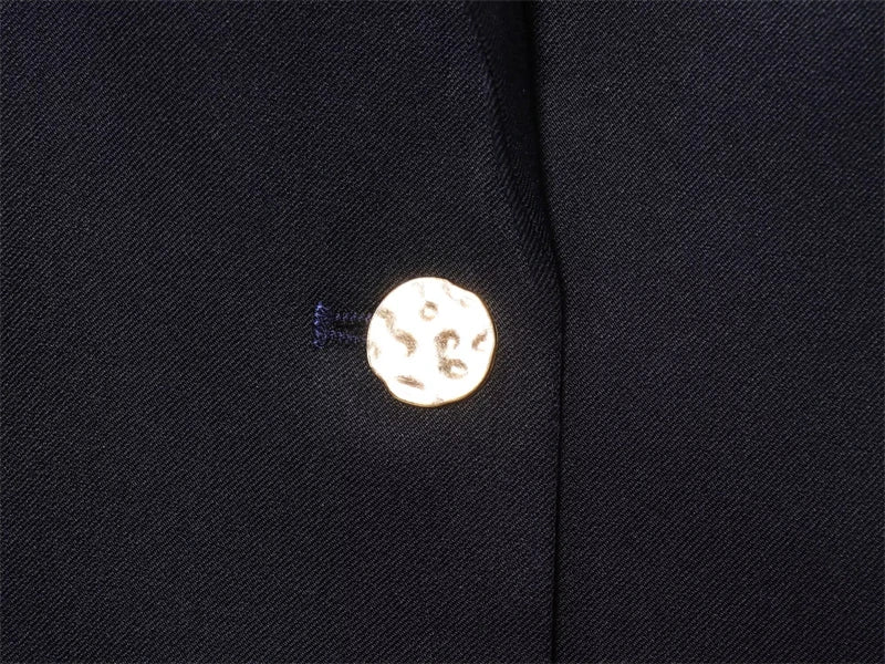 Women's Blazer 2025 New Fashion Autumn Winter Loose Straight Button Jacket for Women Casual Chic Ladies Blazer