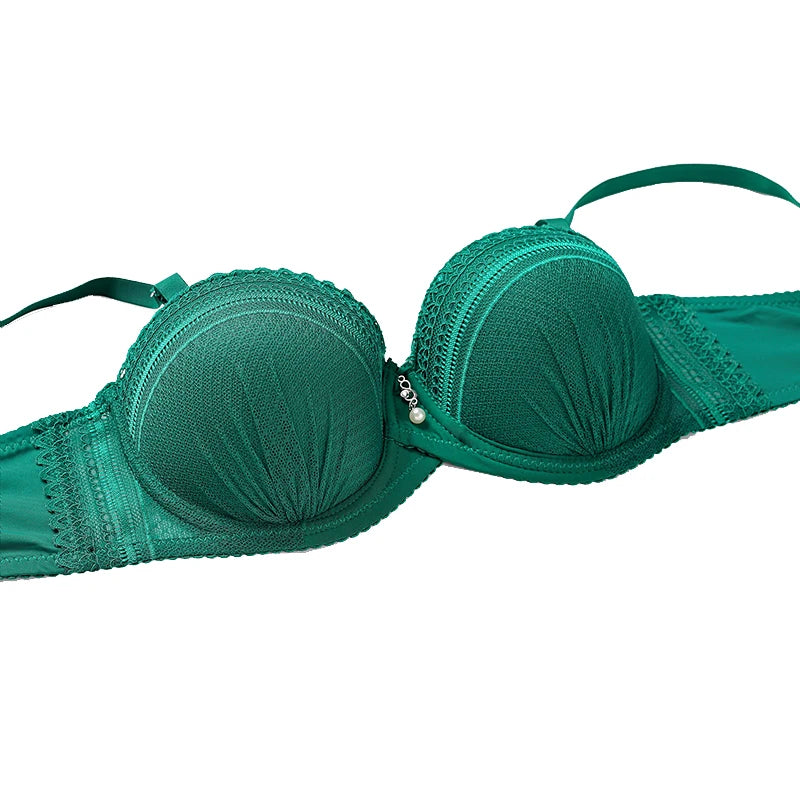 New 2022 Bras for Women Half Cup Push Up Bra Sexy Lace Underwear Women 80 85 90 95BC Female Push Up Bra Brasieres Lingerie
