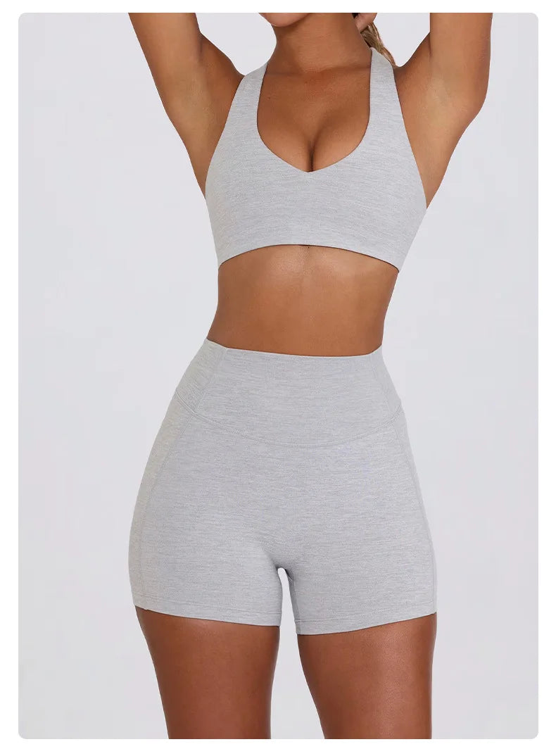 Top Women Bra Sexy Top Woman Cross Strap Breathable Underwear Women Fitness Yoga Sports Bra For Women Gym Push Up Workout Bra