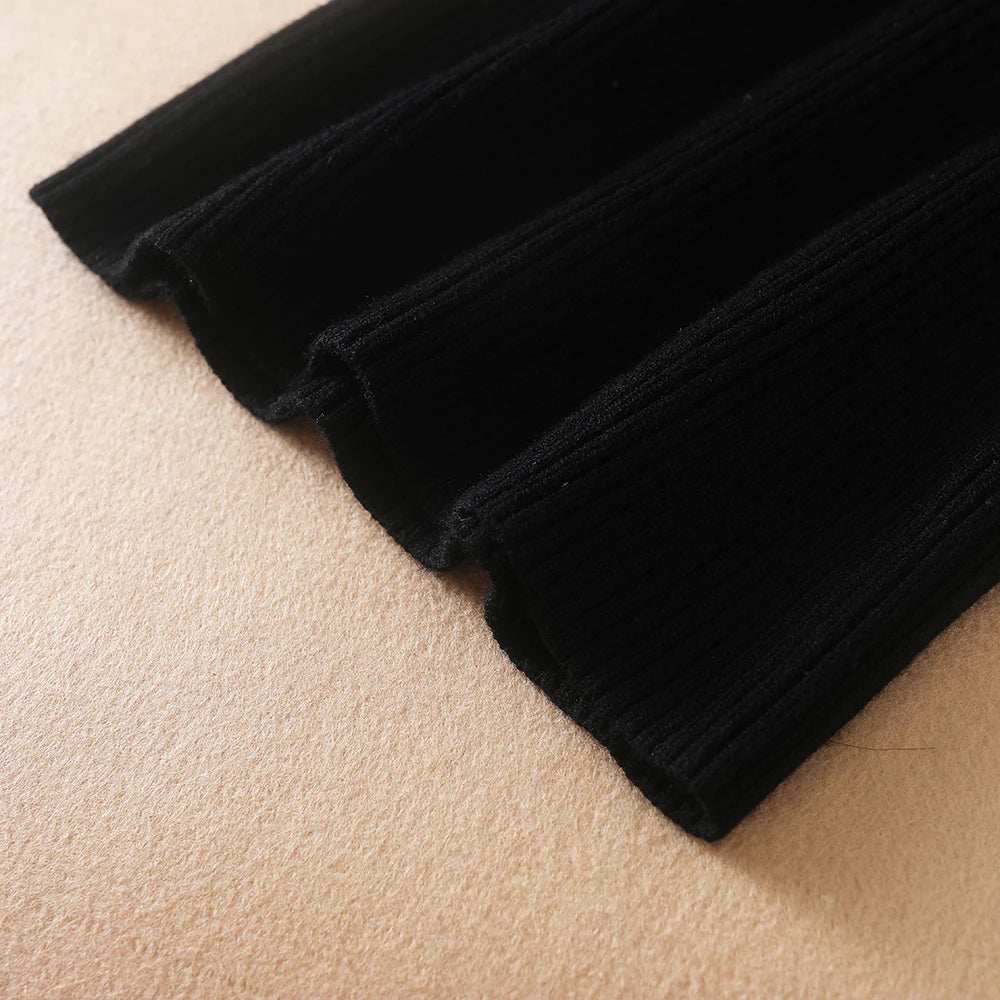 Girls Sweater 2025 New Winter Children Clothes Kids Tops Warm Knitwear Kids Sweater Baby Girls Turtleneck Sweaters
