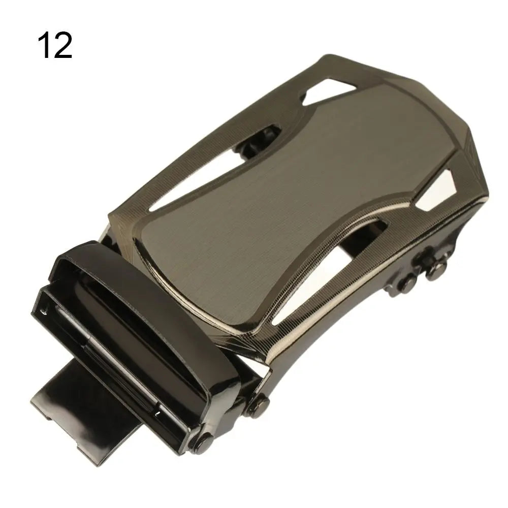 DIY Automatic Buckle Slide Belt Strap Buckle Belt Buckle Business Accessories Leisure Belt Head Men's Belt Head