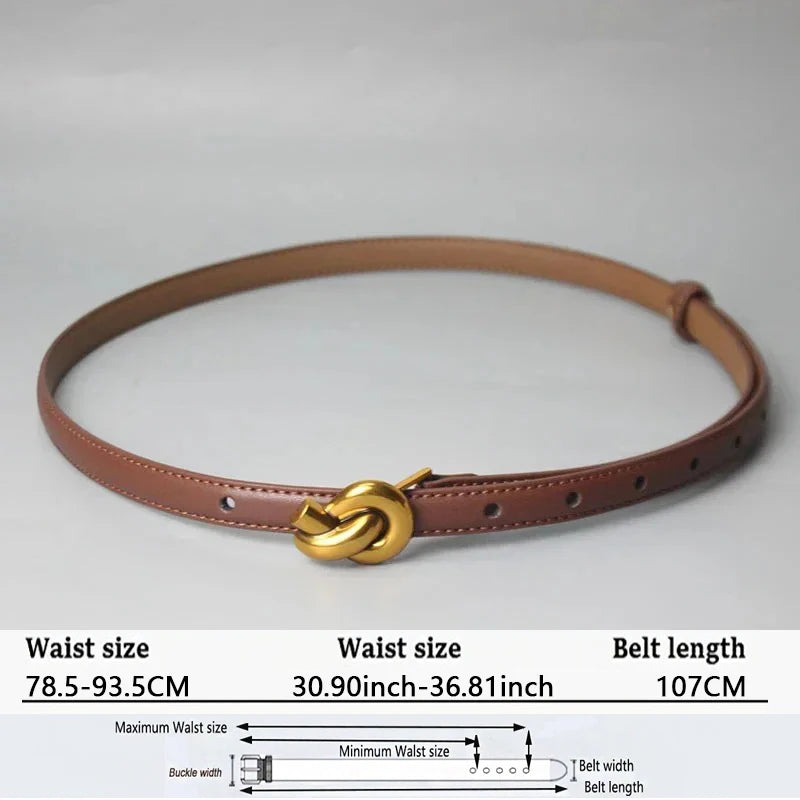 Women’s Designer Belts Luxury Fashion Belts for Women Black White Brown Women's Trousers Jeans Belt Dress Belt Waist Belt CY08