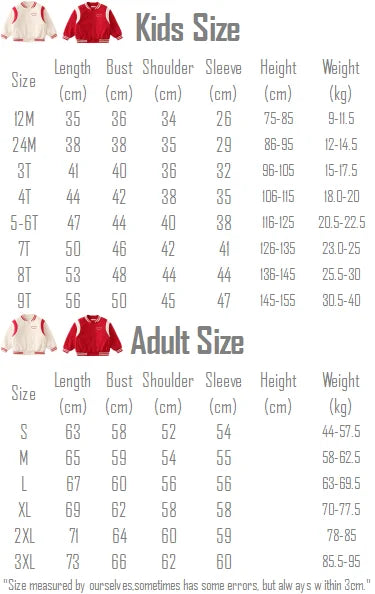 Winter Jacket for The Whole Family Warm Thick Coat Fashion Korean Father Mother and Daughter Son Children Long Sleeve Outerwear