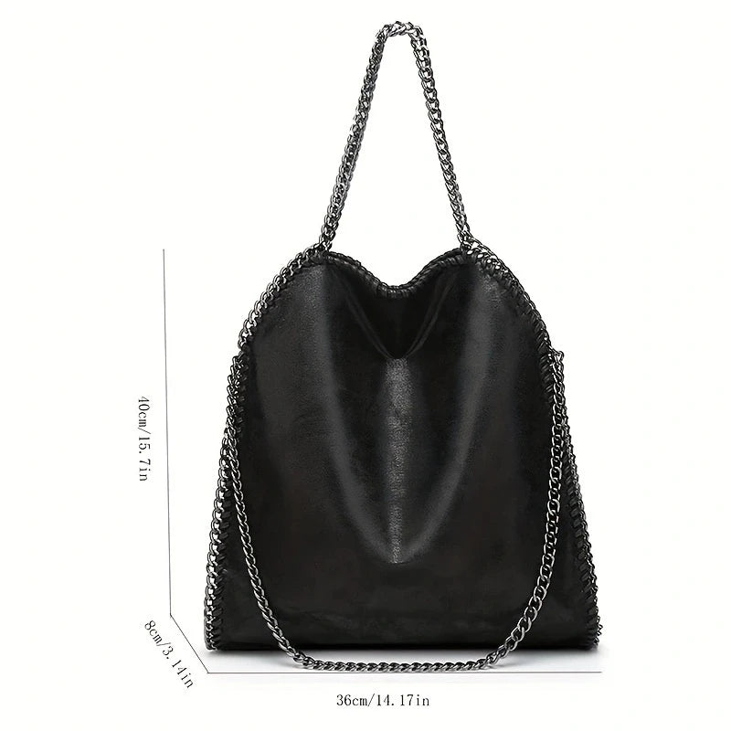 Women's Handbags Fashion Design Handbag Casual Pocket Women's Handbag Portable Chain Large Shoulder Crossbody Bag Birthday Gift