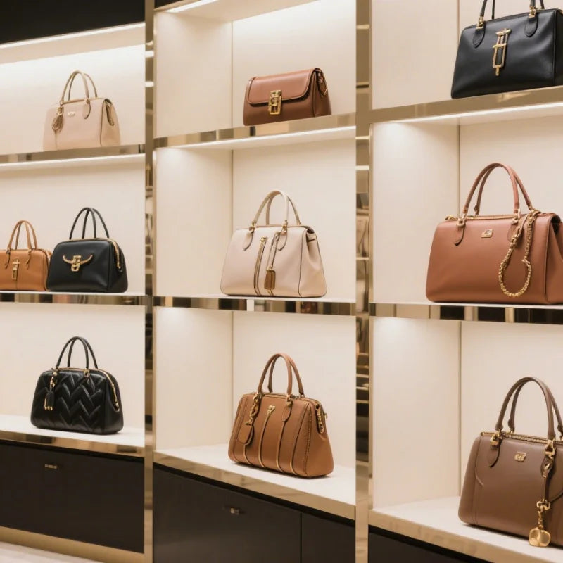 Women's Hand Bag With Trendy Design And High-End Leather Showing Elegant Look For Daily Outings