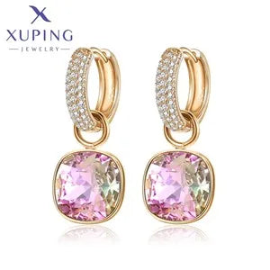 Xuping Jewelry Fashion Charm Mixed Rings Group Popular Rings for Women Gold Plated Party WeddingGift