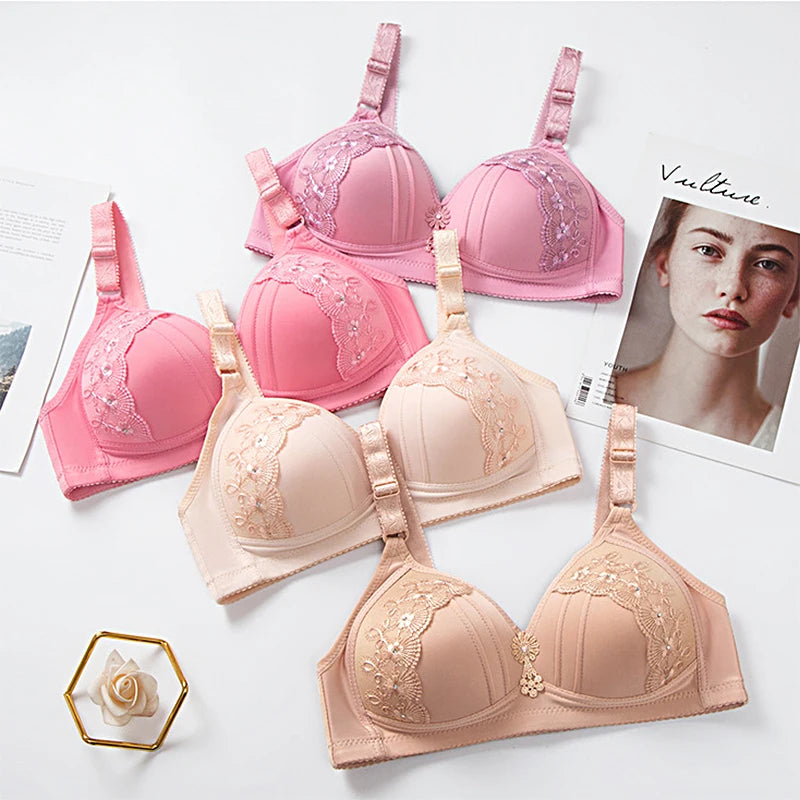 Sexy Bras For Women Wireless Bra Push Up Brassiere Comfortable Underwear Thin Lingerie